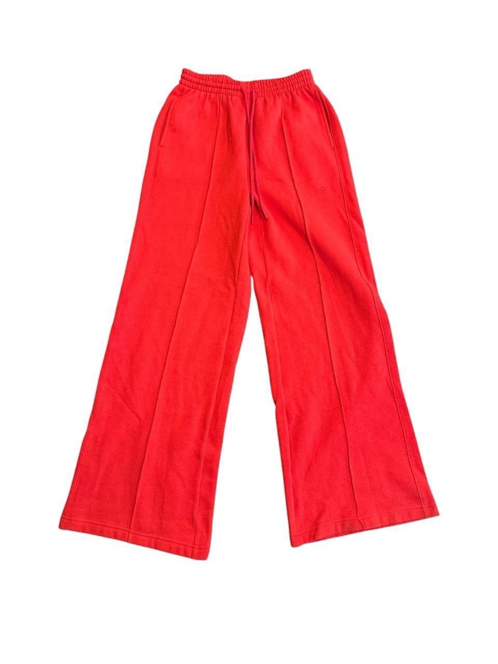 PINK Victoria's Secret Red Wide Leg Sweatpants